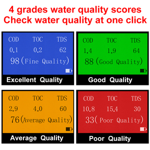Analyseur multifonctionnel portable de la qualité de l'eau LS310, mesure du COD, du TOC, du TDS et de la dureté de l'eau potable - Product Image 6