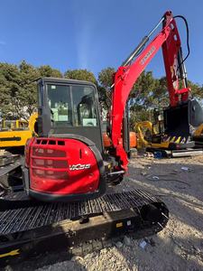Mini-excavatrice sur chenilles Yanmar ViO55 d'occasion, 5,5 tonnes, d'origine japonaise, ensemble complet, prête à l'emploi et prête à l'exportation - Product Image 5