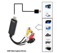 Tarjeta de captura de vídeo sin controlador USB2.0 compatible con formato PAL NTSC para colección de videovigilancia y grabación MP4.