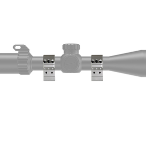 Anneaux de lunette BANGBANG - Hauteur centrale réglable de 1,21 à 1,48 pouces pour tube de 30 mm pour sports de plein air (Argent) - Product Image 6
