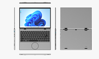 14 inç 2 in 1 adet 360 ° saygısız YOGA dokunmatik ekran N95 iş eğitim Tablet dizüstü Win11