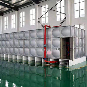 Tanque de Agua Seccional Personalizado de Acero Inoxidable SS 304 316, Tanque de Agua Compuesto BDF - Product Image 5