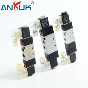 Vanne solénoïde 2V130 6V200 3V310 prenant en charge les connexions M3 18 pouces G14 pour les lignes de contrôle pneumatique de production automatisée - Product Image 1