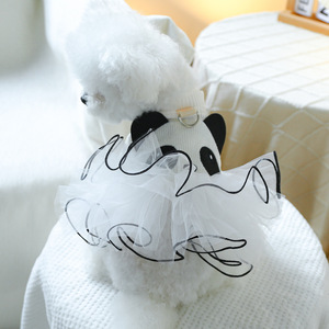 PETCIRCLE Pet Circle Spring and Autumn Pet Clothing Small Dog Puppy <b>Cat</b> <b>Clothes</b> Panda Tutu Skirt - Product Image 1