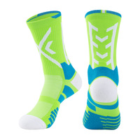 Chaussettes de sport personnalisées pour jeunes, pour le basketball, le football, le marathon - Chaussettes en coton/nylon absorbant la transpiration