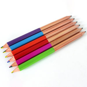 Crayons <span class=keywords><strong>de</strong></span> couleur à double tête non toxiques, à base <span class=keywords><strong>de</strong></span> <span class=keywords><strong>cire</strong></span> effaçable, en bois <span class=keywords><strong>de</strong></span> tilleul, taille jumbo, ensemble <span class=keywords><strong>de</strong></span> crayons <span class=keywords><strong>de</strong></span> couleur - Product Image 1