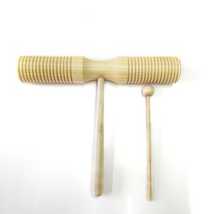 लकड़ी की दोहरी ध्वनि क्लैपर ऑर्फ प्रभाव उपकरण बच्चों के प्रारंभिक शिक्षा खिलौने किंडरगार्टन शिक्षण सहायक - Product Image 3