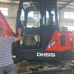 Nouveau prix pour la pelle hydraulique sur chenilles DoosanDH55 d'occasion en bon état adaptée au creusement de la construction/de l'agriculture - Product Image 4
