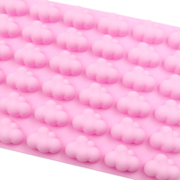 1090 Fabrik Gratisprobe 36-fach Wolken-Silikonform für Schokolade, Gelee, handgemachte Kekse, DIY-Kleber-Tropfen-Dekoration