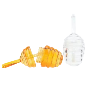 Tube de brillant à lèvres vide 2024 Mini Nid d'abeille Blanc Mignon avec logo personnalisé – Contenant cosmétique pour brillant à lèvres - Product Image 1