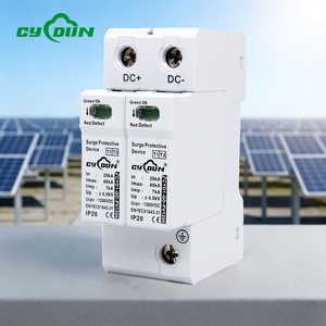 ลดราคาพิเศษ 150V 200V 240V 1200V 2P T1+T2 DC SPD 40kA 7kA Limp CE IEC61643 <span class=keywords><strong>31</strong></span> CYD1 GD PV1200 C18 สำหรับระบบโซลาร์เซลล์ - Product Image 2