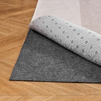 Sous-couche de tapis imperméable en TPE avec rembourrage pour tapis, protection antidérapante pour sols en bois dur, tapis en feutre