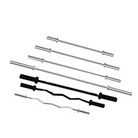 Barre d'haltères commerciale en acier électroplaqué pour salle de sport, trou de 50 mm, pour squats et musculation, capacité de charge 500/700/1000/1500/2000 LB, 20 kg, JIAHONG