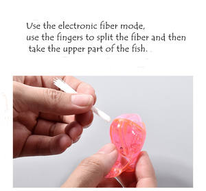 Jouet à fibres optiques lumineux à LED en forme de baleine Plastique flash coloré Marque QF Certifié EN71 Unisexe pour les fêtes et les cadeaux novateurs - Product Image 5