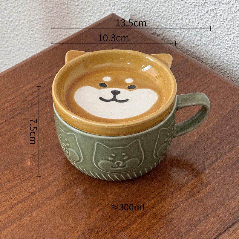 Shiba inu verde