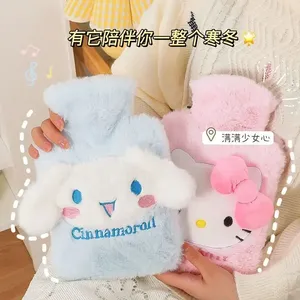 Hello Cat Plush Cute Cinnamoroll Plus Terciopelo grueso <span class=keywords><strong>Bolsa</strong></span> <span class=keywords><strong>de</strong></span> <span class=keywords><strong>agua</strong></span> <span class=keywords><strong>caliente</strong></span> a prueba <span class=keywords><strong>de</strong></span> explosiones Calentador <span class=keywords><strong>de</strong></span> manos grande Botella <span class=keywords><strong>de</strong></span> niña - Product Image 4