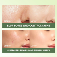 Poudre fixante pour le maquillage imperméable et anti-brillance à étiquette privée, poudre compacte pressée longue durée, sans cruauté