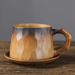 Tasse à café en céramique de style japonais, tasse souvenir créative, mug pour le thé de l'après-midi, tasse à café en céramique rustique - Product Image 4