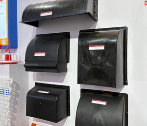 Couverture de fenêtre de ventilation de poulet en RS-70 entrées <span class=keywords><strong>d</strong></span>'<span class=keywords><strong>air</strong></span> en plastique ombre de pluie pour ferme avicole murs latéraux utilisation agricole - Product Image 6