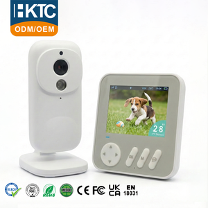 Monitor de Bebé Inalámbrico KT-903S con Pantalla IPS de 720P, Audio Bidireccional, Monitor de Temperatura, Recordatorio de Alimentación, Suministro al por Mayor OEM ODM - Product Image 1