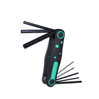 Juego de herramientas de llave hexagonal plegable de llave hexagonal de nuevo tipo Vender bien