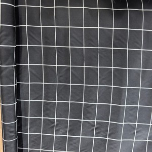 클래식 그리드 간단한 패션 100% 폴리 에스테르 패브릭 도매 침구 세트 - Product Image 3