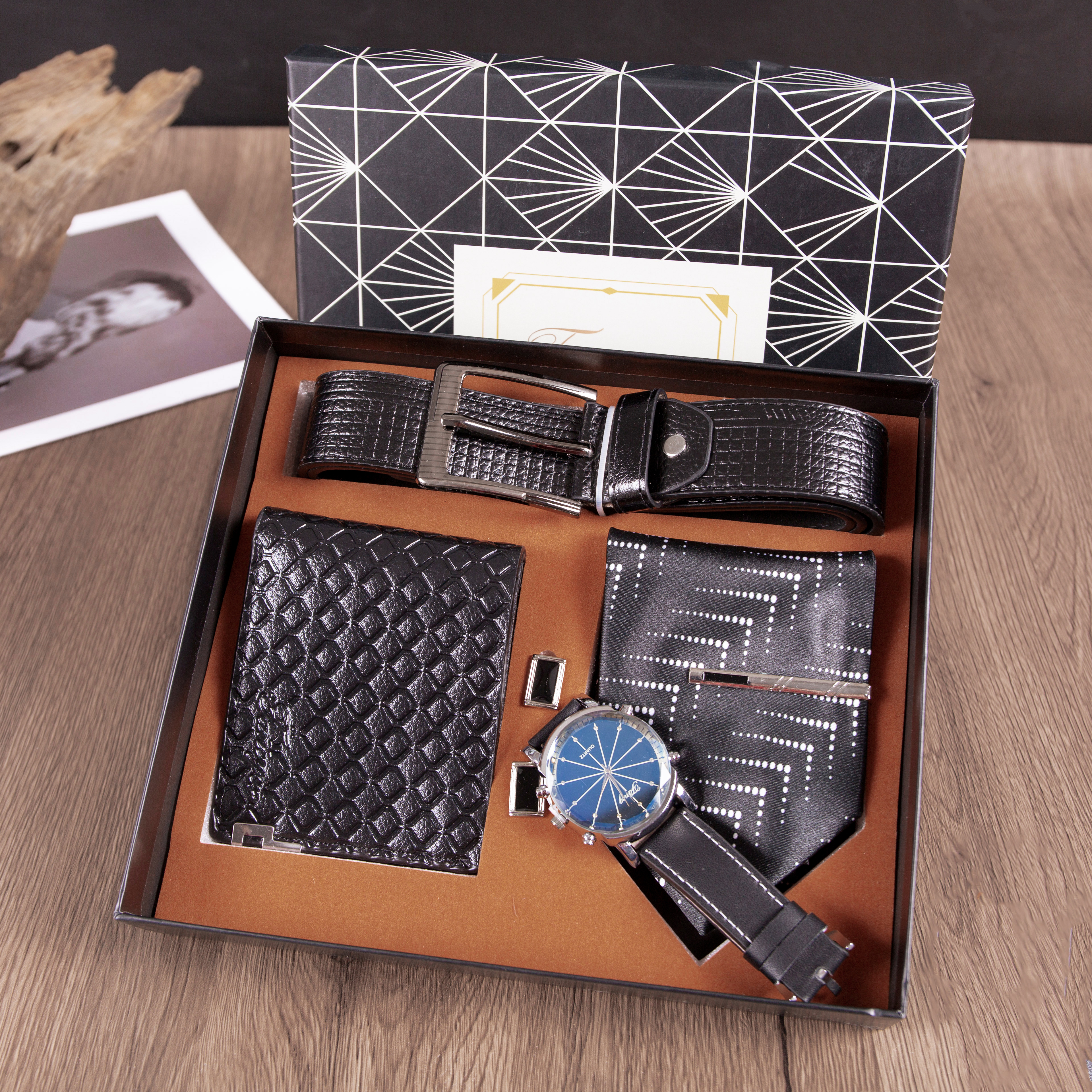 Set da 6 pezzi nero 1