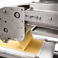 Chaîne de production de nouilles automatique en acier inoxydable NDL, machine commerciale de fabrication de nouilles pour snacks, 350 kg/h, cœur PLC, 10 kW, haute efficacité, CE