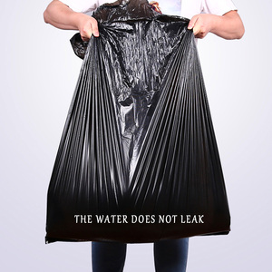 Túi nhựa CuộN bán buôn HDPE túi rác nặng công suất lớn không thấm nước cho khách sạn văn phòng ngoài trời và vườn - Product Image 3