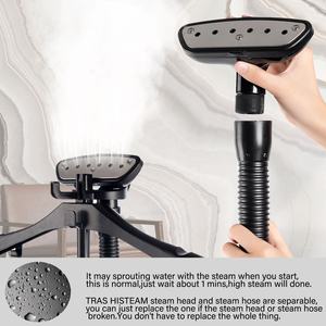 Vaporizador <span class=keywords><strong>Vertical</strong></span> de Ropa de Alta Presión TRA, Vaporizador de Ropa Portátil, <span class=keywords><strong>Plancha</strong></span> de <span class=keywords><strong>Vapor</strong></span> para Telas - Product Image 6