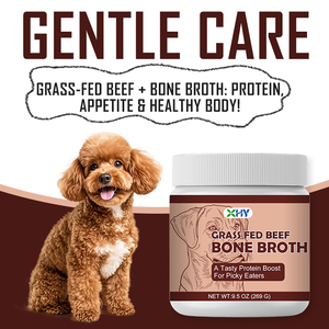 ผงน้ำซุปกระดูกธรรมชาติสำหรับสัตว์เลี้ยงปรับปรุงสุขภาพผงหญ้าที่เลี้ยงจากเนื้อวัวอาหารเสริมสำหรับสุนัขภูมิคุ้มกัน - Product Image 6