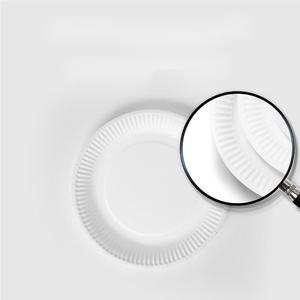 Vajilla desechable a prueba de grasa, vajilla de fiesta, platos desechables redondos de 6 pulgadas y 7 pulgadas, platos desechables para fiestas de cumpleaños - Product Image 6