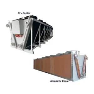 データセンターの浸漬冷却システム用の節水断熱クーラー