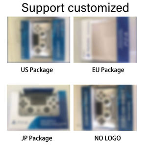 Control de Juego Inalámbrico P4 al por Mayor, Función Completa para <span class=keywords><strong>PS4</strong></span> con Barra de Luz, Vibración de Doble Motor, Joystick para Pro/Slim/PC - Product Image 5