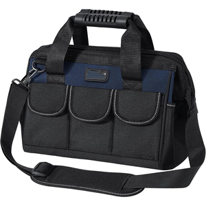 Free sample Manufacturing <b>Heavy</b>-<b>Duty</b> 21-Pocket Tool Storage Caddy Hand-Open Top Tool Organizer Bag for Electricians - Product Image 1