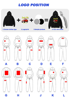 Vente en gros de sweats à capuche unisexes en coton pour l'automne, surdimensionnés, avec broderie 3D et impression numérique, en molleton personnalisé