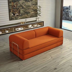 Hiện đại chuyển đổi có thể ngả nén chân không <span class=keywords><strong>sofa</strong></span> vải to sợi vải kim loại khung <span class=keywords><strong>sofa</strong></span> giường cố định Vuông cắt phòng khách <span class=keywords><strong>sofa</strong></span> - Product Image 1