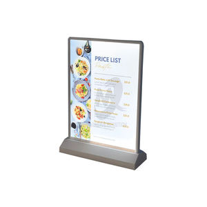 Double Sided Table Top <b>LED</b> <b>Light</b> Box Desktop Menu Display Stand Cafe Bakery Shop Counter Backlit Sign With Custom Printing - Product Image 1