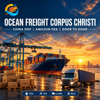 Fret maritime Chine vers Corpus Christi TX DDP Dédouanement Livraison porte-à-porte Agent d'expédition transitaire Amazon FBA