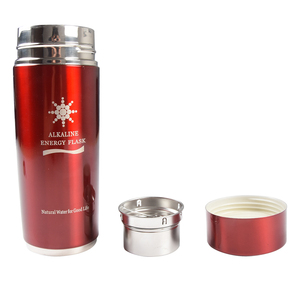 Bình nước năng lượng kiềm Nano thép không gỉ 304 cao cấp, tích hợp công nghệ Nanomet, chất liệu Tourmaline, lý tưởng cho cắm trại - Product Image 2