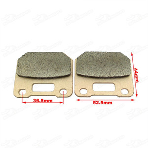 Plaquettes <span class=keywords><strong>de</strong></span> <span class=keywords><strong>frein</strong></span> en cuivre pour étrier à 4 pistons RPM Adelin 82mm Dirt Pit Bike Motard MiniGP Supermoto Scooter Moped Étriers <span class=keywords><strong>de</strong></span> <span class=keywords><strong>frein</strong></span> - Product Image 4