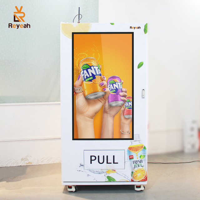 Automatic Touch Screen Energy Bottle Drink and Snacks Combo Vending Machine for Foods and Drinks With Elevator