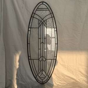 Shouhua Custom gebruikt loodstrips als frame, handgespleten glasstukken en retro-stijl holle ingelegde glaswerk. - Product Image 1