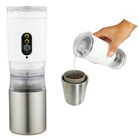 Máy Pha Cà Phê K-cup Du Lịch, Máy Pha Cà Phê Mini Cầm Tay, Có Chức Năng Đun Nước, Có Thể Sạc Lại 12V
