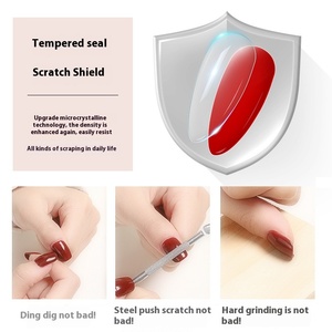 Collection de Gels Fonctionnels Transparents Naturels 15ml – Vernis Gel UV 12 Options Qualité Supérieure – Base Coat et Top Coat Renforcés Sans Résidu - Product Image 3