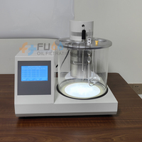Analyseur de viscosité cinématique de l'huile FUOOTECH KVT-3000 pour produits pétroliers/huiles de lubrification, vente directe