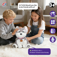 Chengji Meilleures ventes : Jouet en peluche robot AI musical avec puce, nouveau design, chien en peluche réaliste et animé avec mouvements simulés