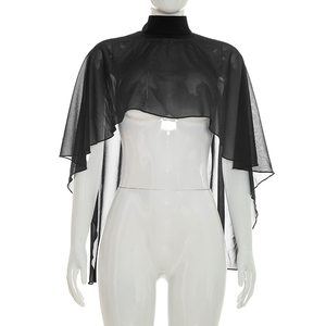 Viviblook Y26TP167 Top Casual de Verano para Mujer, Nuevo Top Transparente con Tirantes y Cintura Ajustada para Damas - Product Image 4