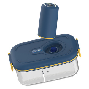 USB Charge Electric vacuum preservation box Vacuum sealed storage box food storage container Portable lunch box