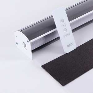 Doppio strato ufficio studio tende a rullo <span class=keywords><strong>elettriche</strong></span> morbido oscuramento parasole Zebra tende verticali - Product Image 4